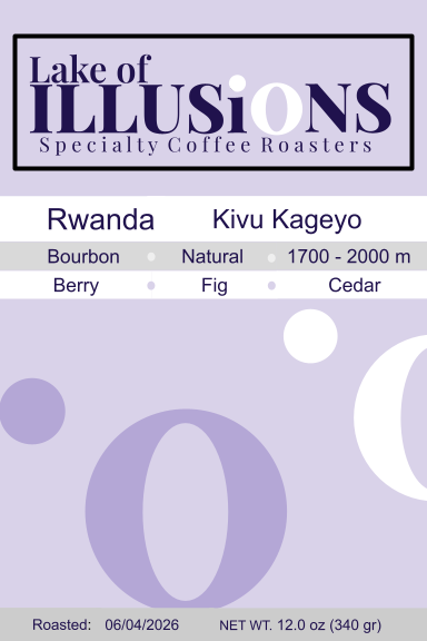 Rwanda Dry Process Kivu Kageyo (12 oz)